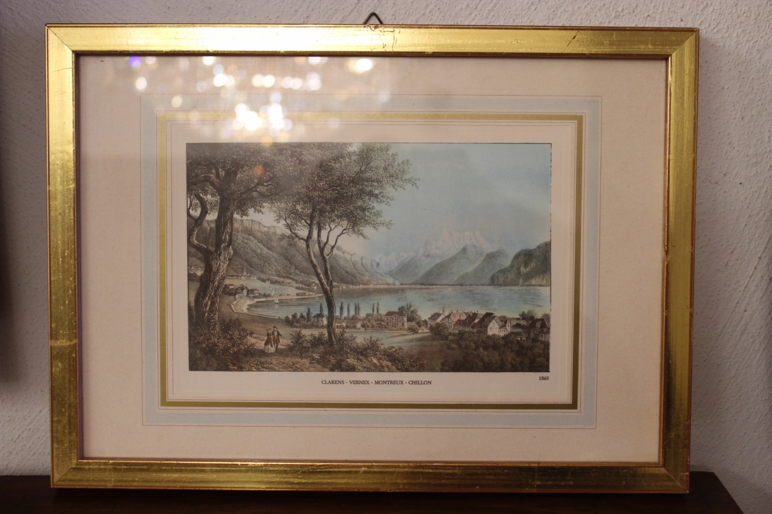 Farbstich Montreux 1865